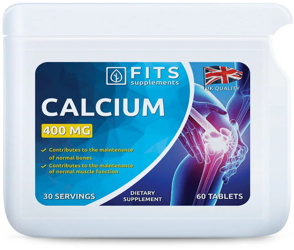 Calcium 400mg 60 tablets - FITS Dietary Supplements