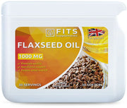 Flaxseed Oil 1000mg 30 softgels - FITS Dietary Supplements