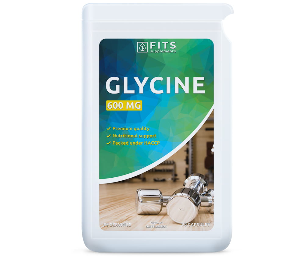 FITS Glicyna 600mg 90 kapsułek - 1