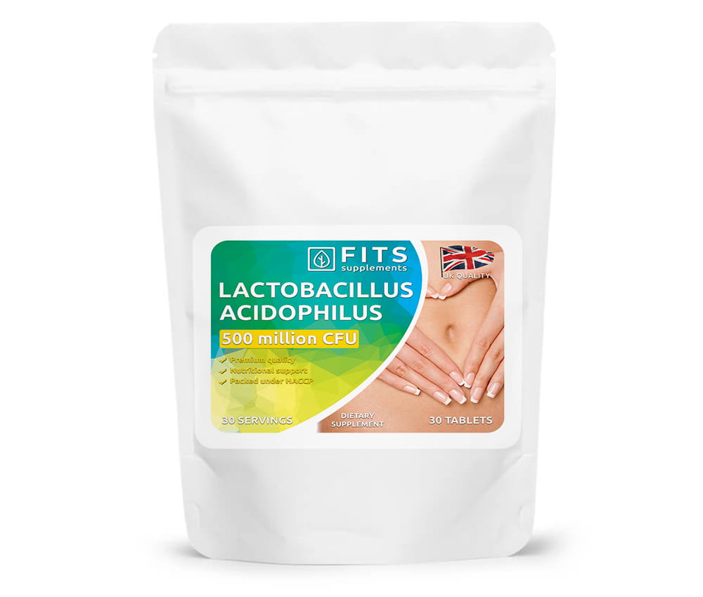 Lactobacillus Acidophilus 50mg 30 tabletek