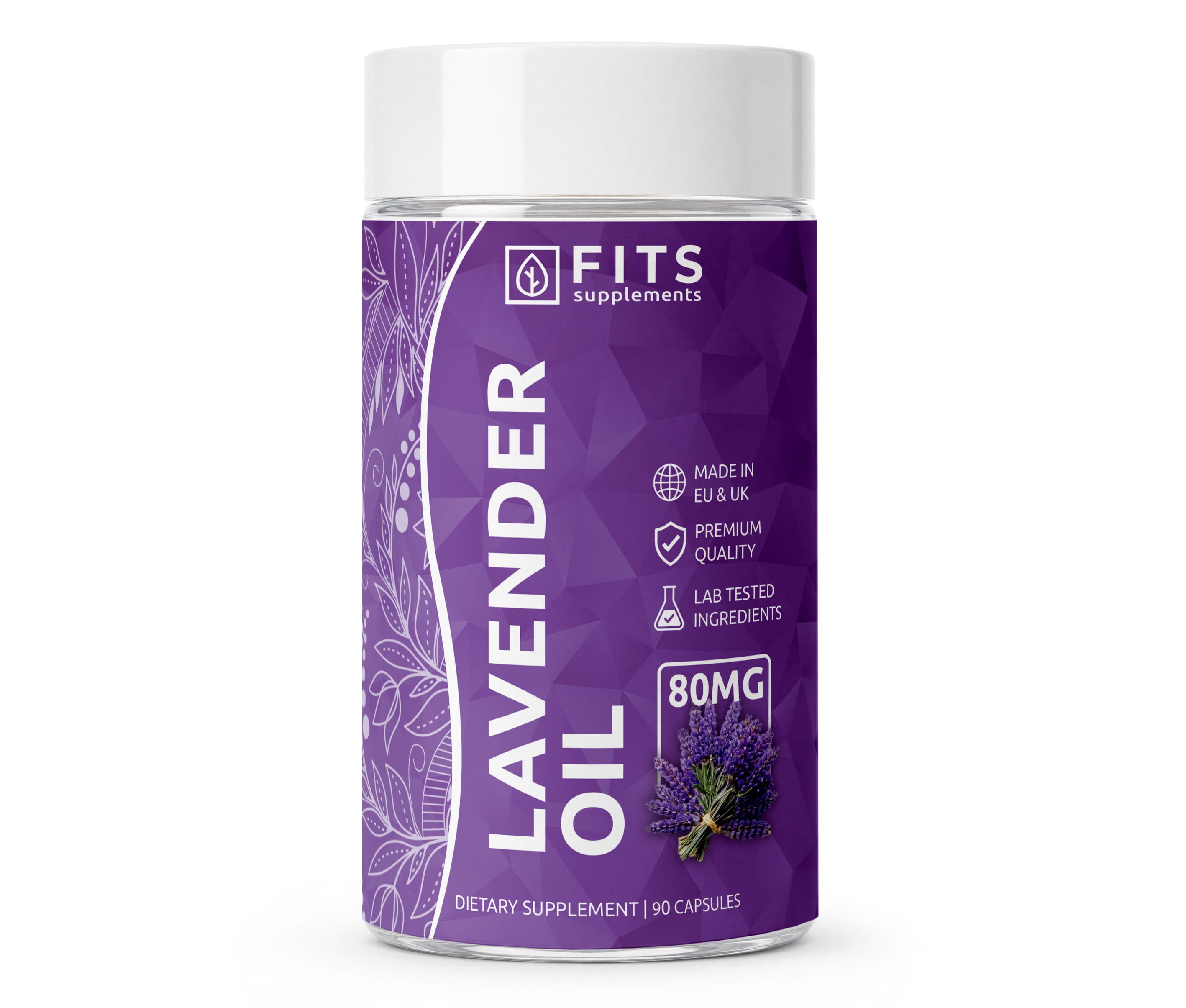 Lavender Oil 80mg 30 capsules