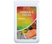 Omega-3 Fish Oil 1000mg 90 softgels - FITS Dietary Supplements