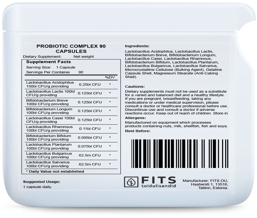 Kompleks probiotyczny 90 kapsułek
