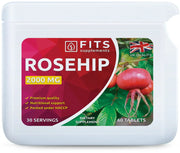 Rosehip Extract 2000mg 60 tablets - FITS Dietary Supplements