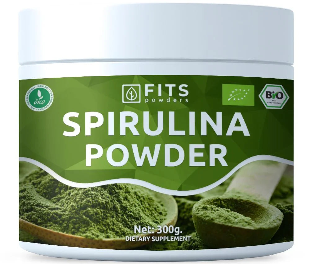 BIO Organic Spirulina powder 300g - FITS Dietary Supplements