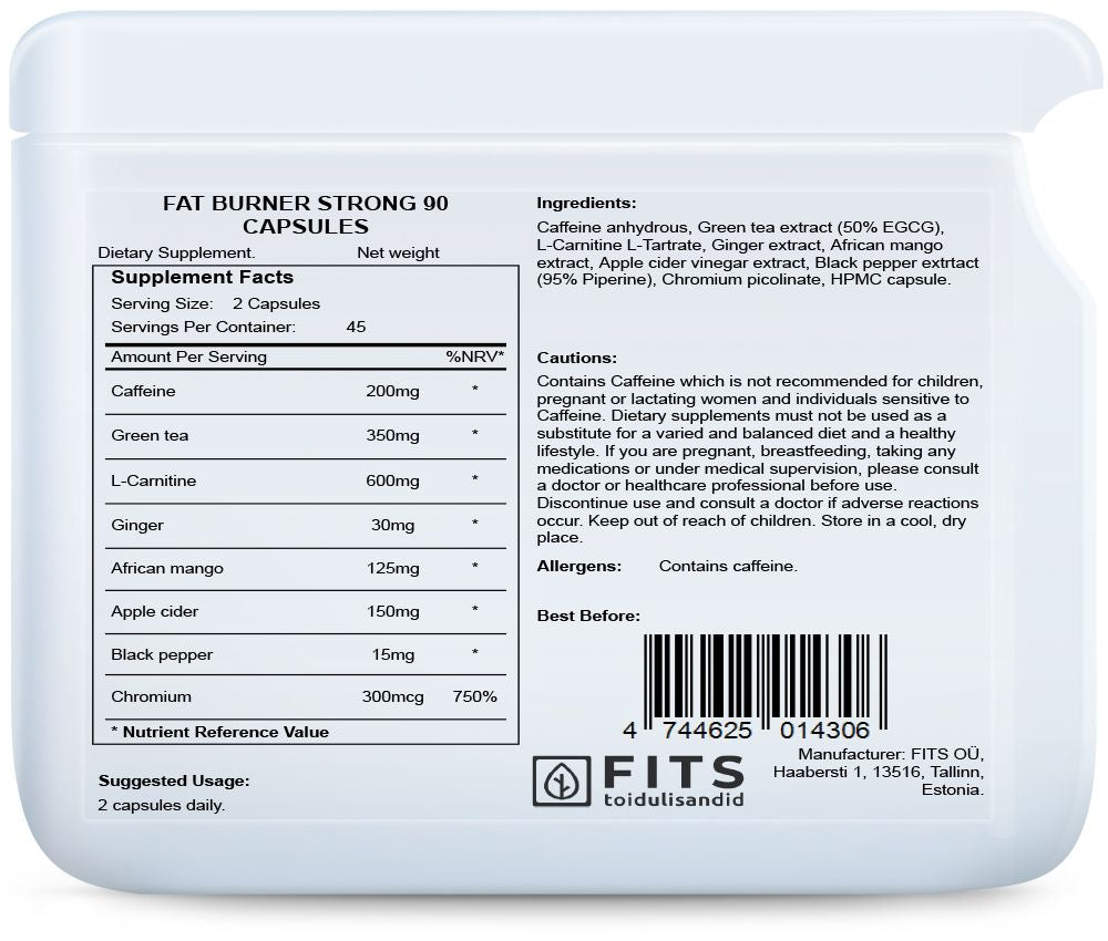 Spalacz tłuszczu Strong 90 kapsułek