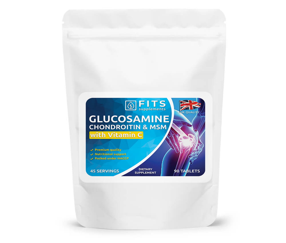 Glucosamine, Chondroitin, MSM and Vitamin C 90 tablets