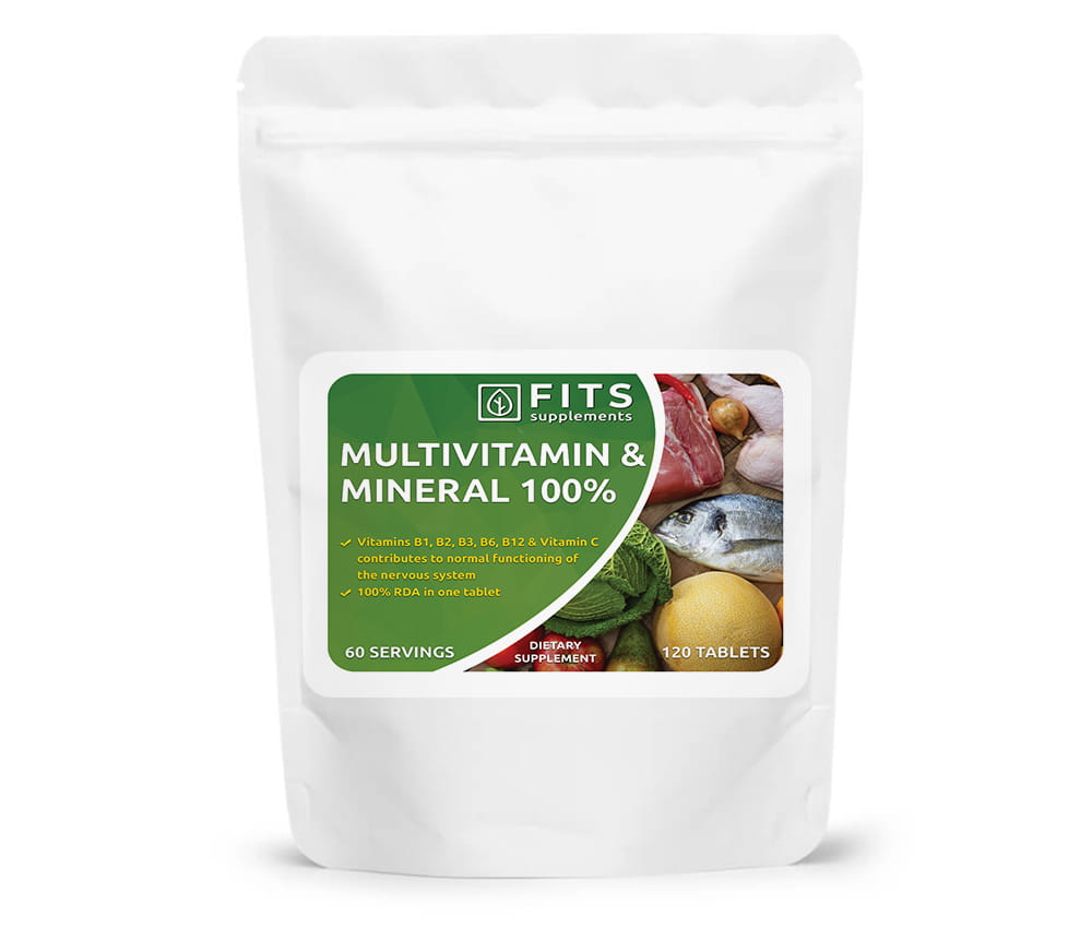 Multiwitamina i minerały 100% 120 tabletek