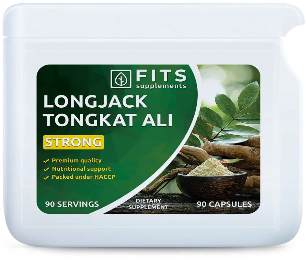 Longjack Tongkat Ali 150mg 90 capsules - FITS Dietary Supplements