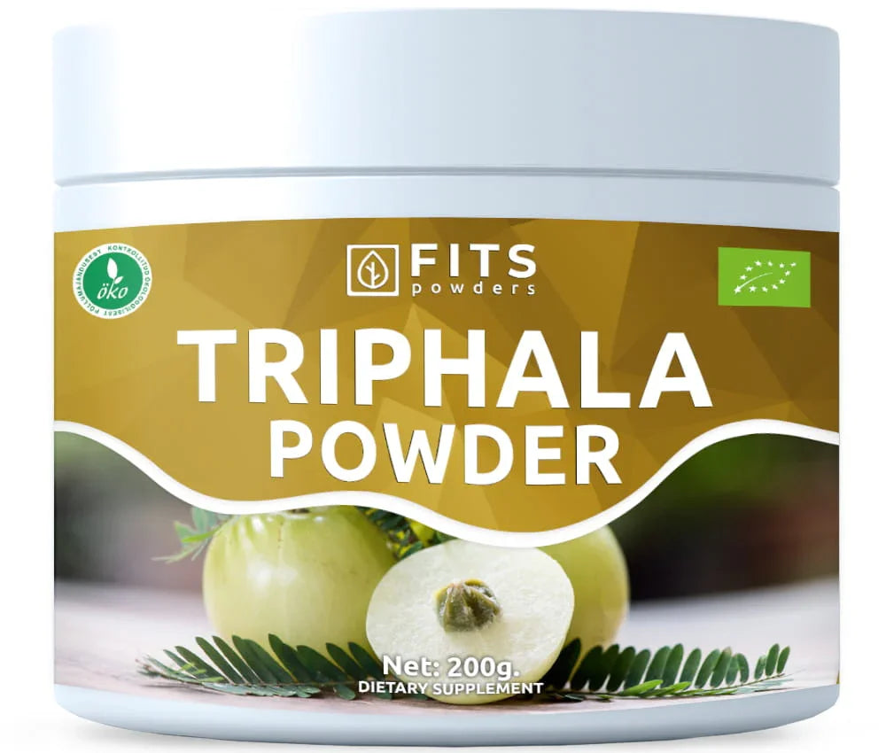 BIO Organic Triphala powder 200g - FITS Dietary Supplements