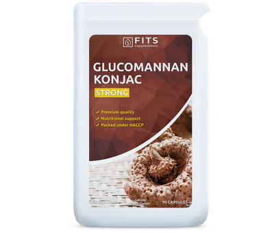 Glukomannan Konjac Strong 600mg 90 kapsułek