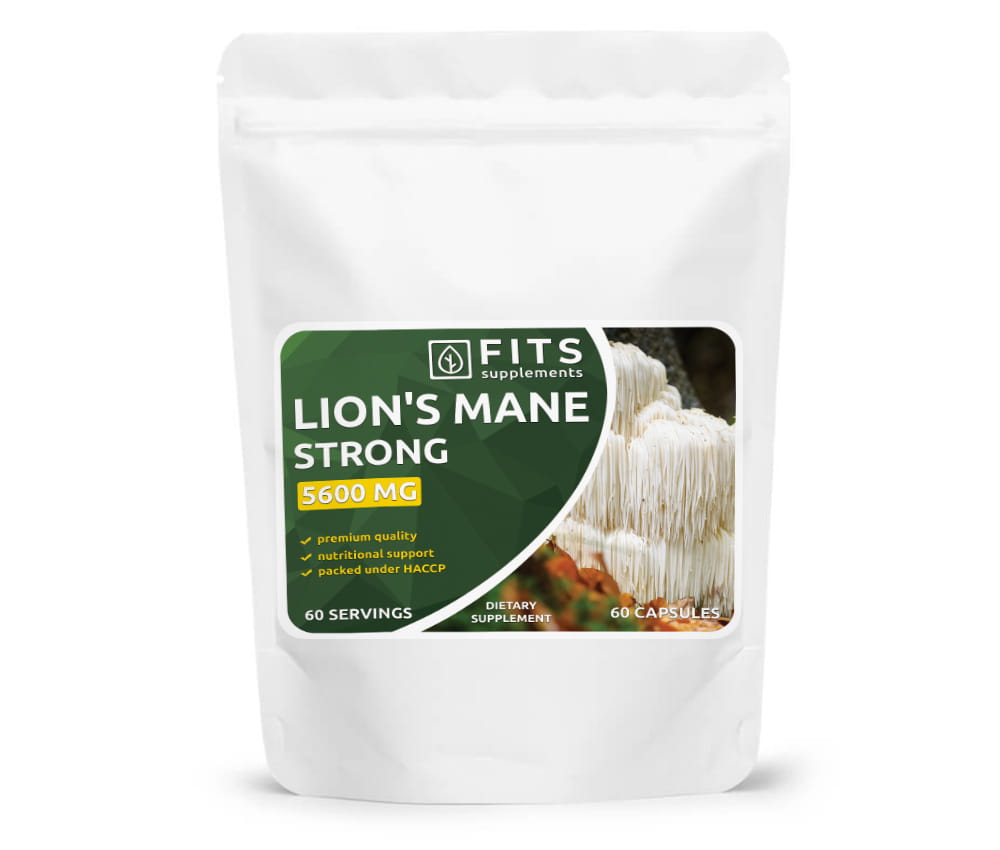 Lion's Mane Strong 5600mg 60 kapsułek