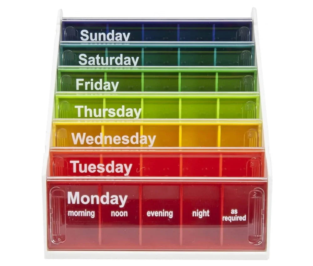 Pillbox 7 Dni Rano, W Południe, Wieczorem, Nocą