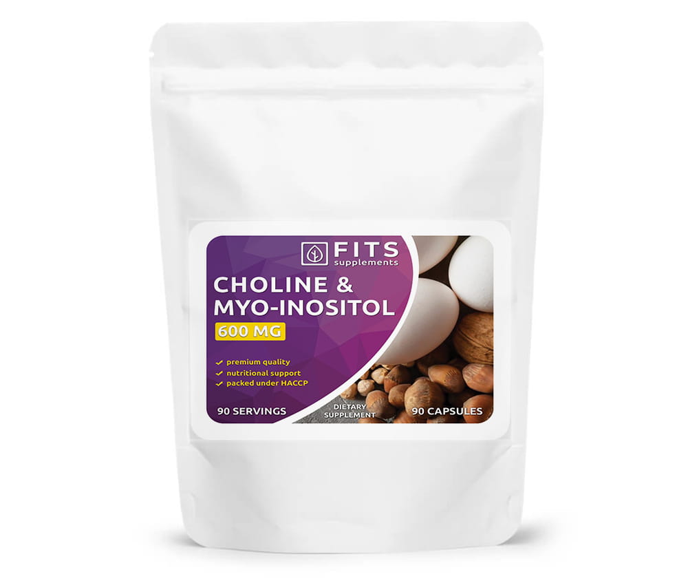 Cholina i mio-inozytol 90 kapsułek