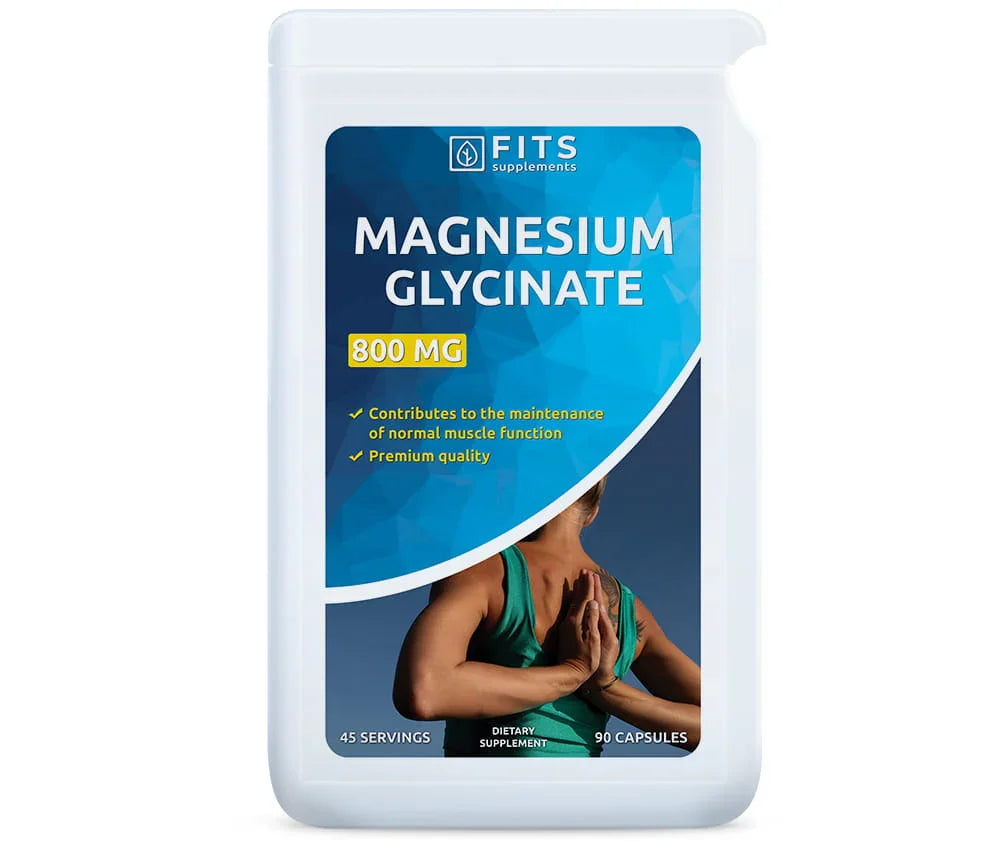Magnesium glycinate 90 capsules - FITS Dietary Supplements