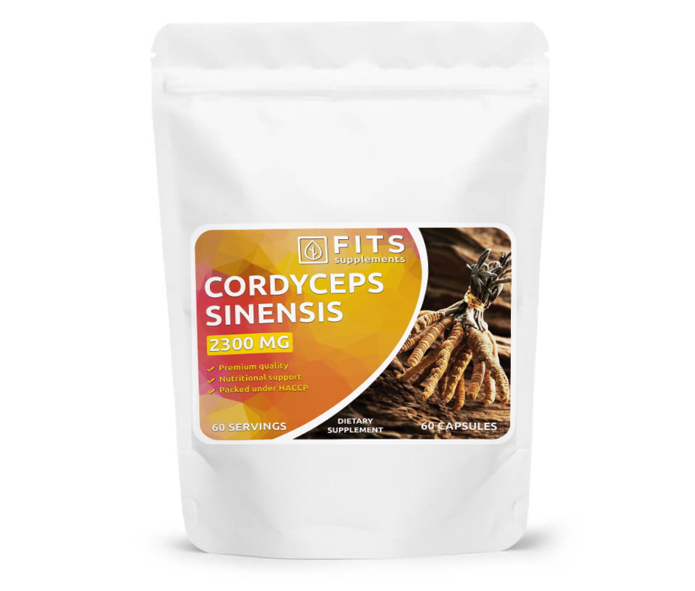Cordyceps Sinensis Mocny 2300mg 60 kapsułek