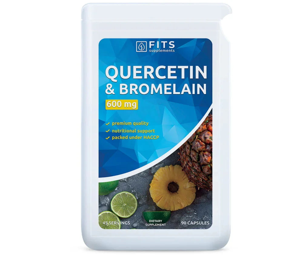 Quercetin and Bromelain Complex 90 capsules - FITS Dietary Supplements