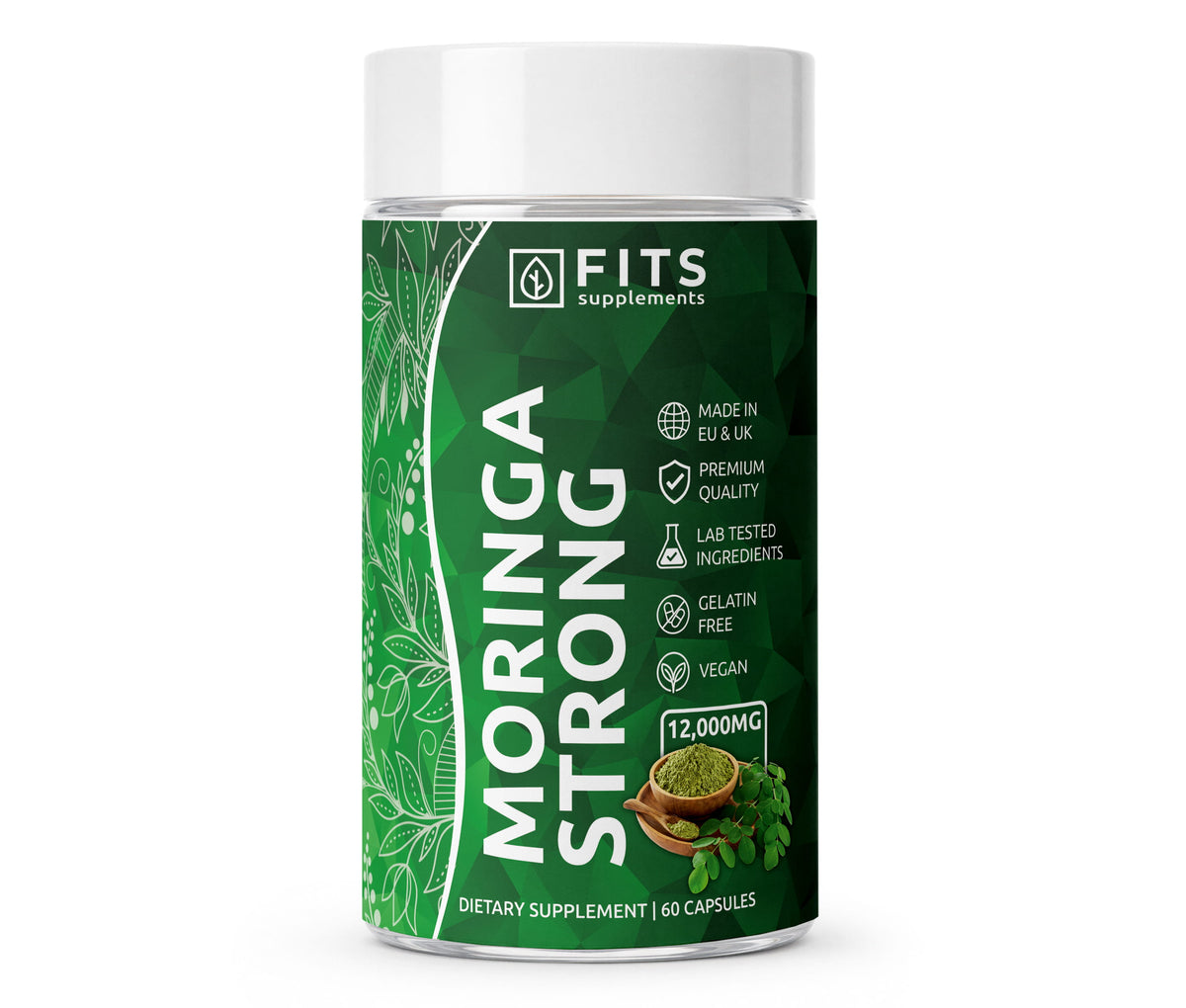 Moringa Strong 12000mg 60 kapsułek