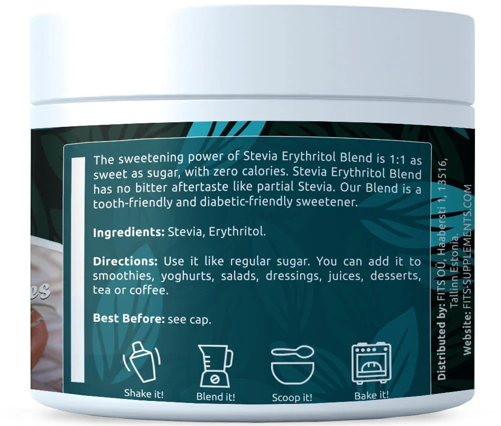 Stewia Czysta 100% Mieszanka 350g