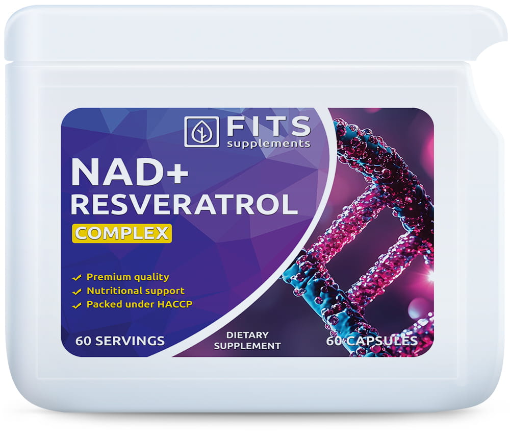 FITS NAD+ i Resweratrol 60 kapsułek - 1