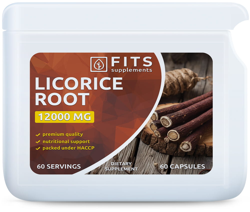 Licorice Root Strong 12000mg 60 capsules