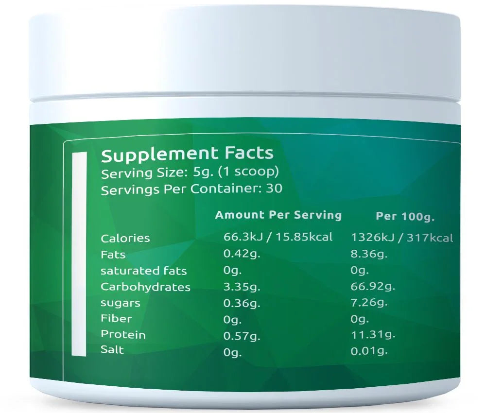 Ginkgo Biloba powder 150g - FITS Dietary Supplements